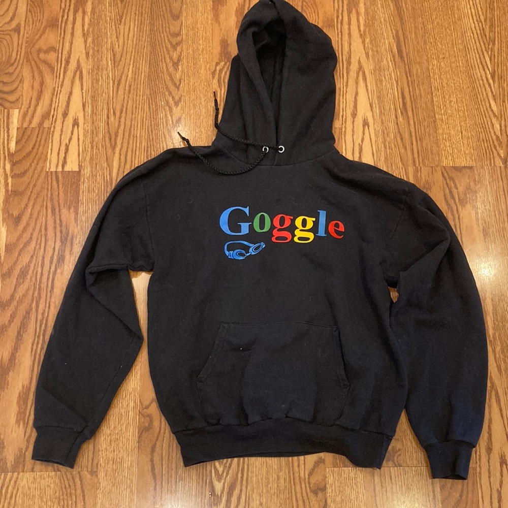 Men’s “goggle” hoodie sweatshirt